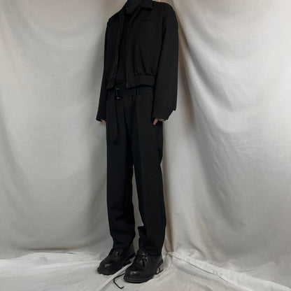 Comme des Garcons Homme Plus Waist Belted Mohair Pants - SS01