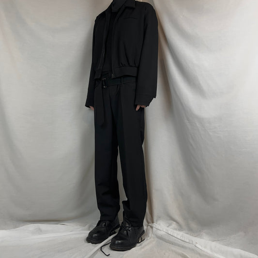 Comme des Garcons Homme Plus Waist Belted Mohair Pants - SS01
