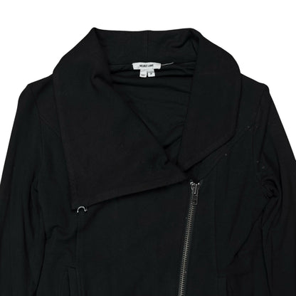 Helmut Lang Asymmetric Drape Collar Rayon Jacket - SS14