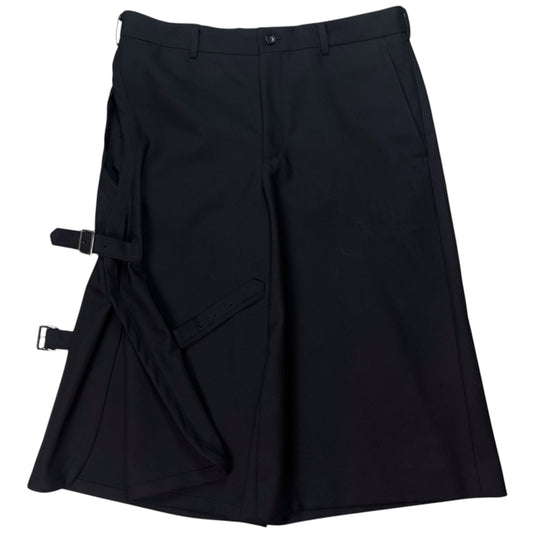 Comme des Garcons Homme Plus Dual Side Belt Shorts - AW21