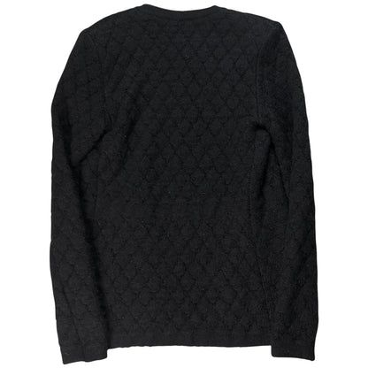 Balmain by Decarnin String Mohair Shoulder Pad Cardigan - AW11