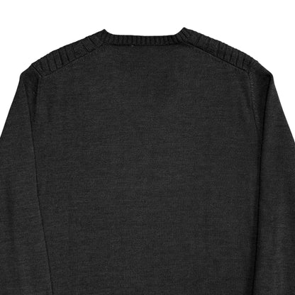 Dirk Bikkembergs Multi Rib V-Neck Sweater