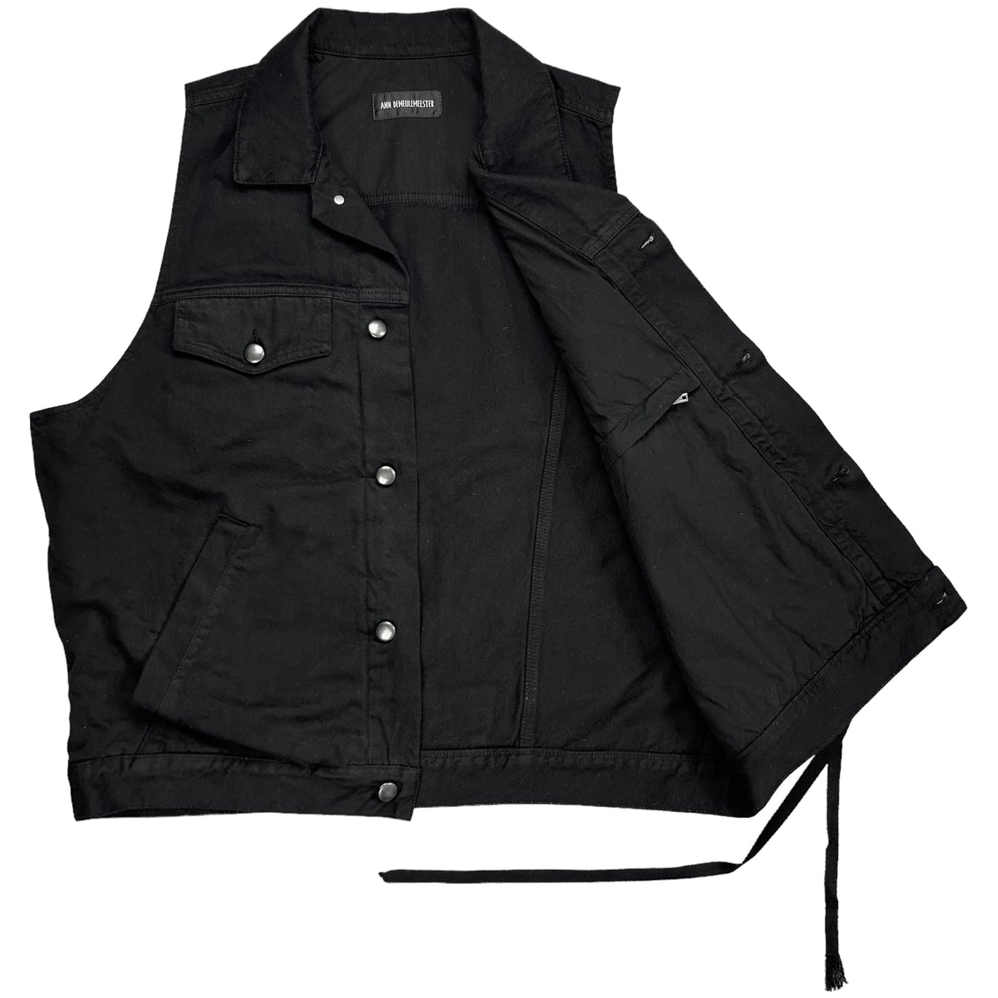 Ann Demeulemeester Benoit Denim Vest - SS22