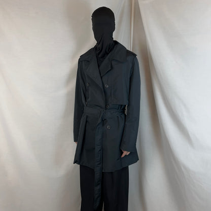 Dior Homme Back Panel Silk Trench Coat - SS08