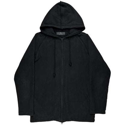 Ys Yohji Yamamoto Inside Out Zip Hoodie