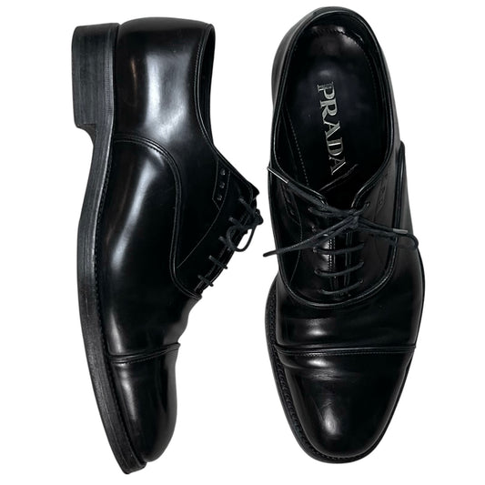 Prada Ridge Cap Spazzolato Derbies
