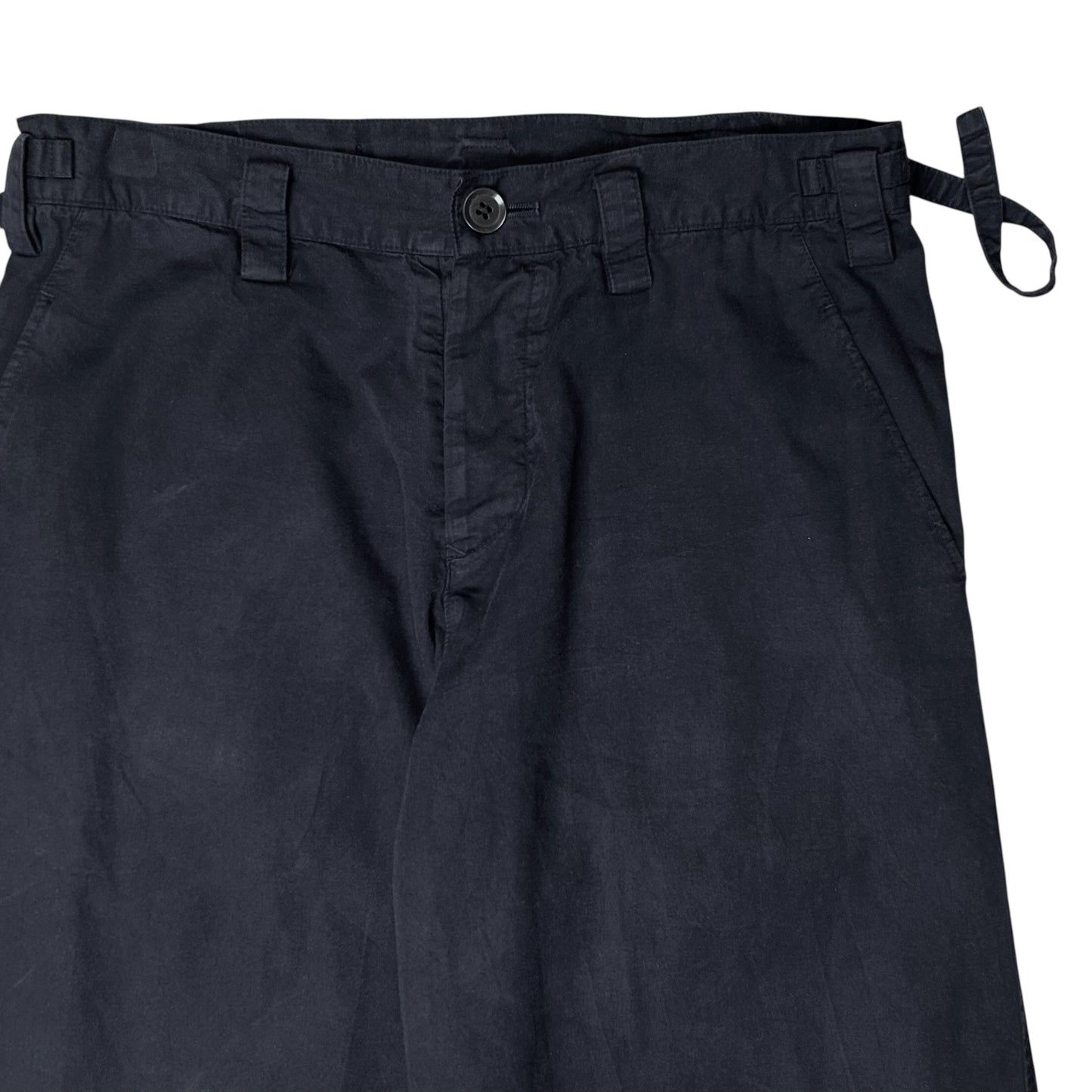 Y‘s by Yohji Yamamoto Wide Belt Strap Pants