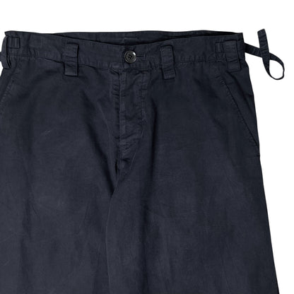 Y‘s by Yohji Yamamoto Wide Belt Strap Pants