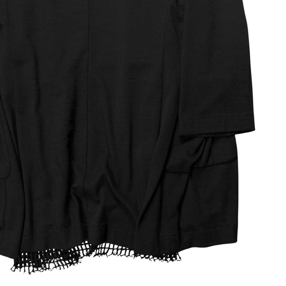 Comme des Garcons Fishnet Layered Drape Cardigan - AW91