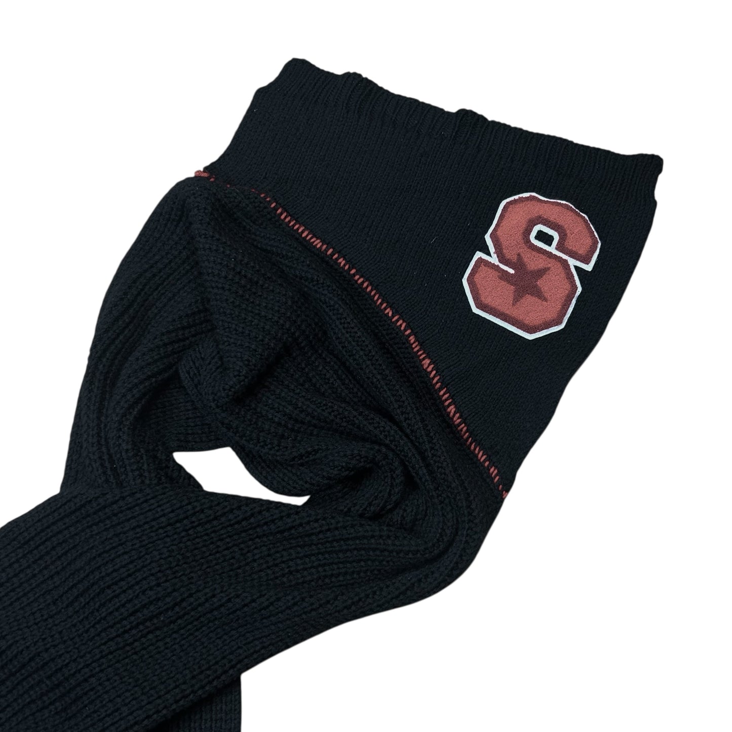 Raf Simons Asymmetric Patch Knit Scarf - AW16