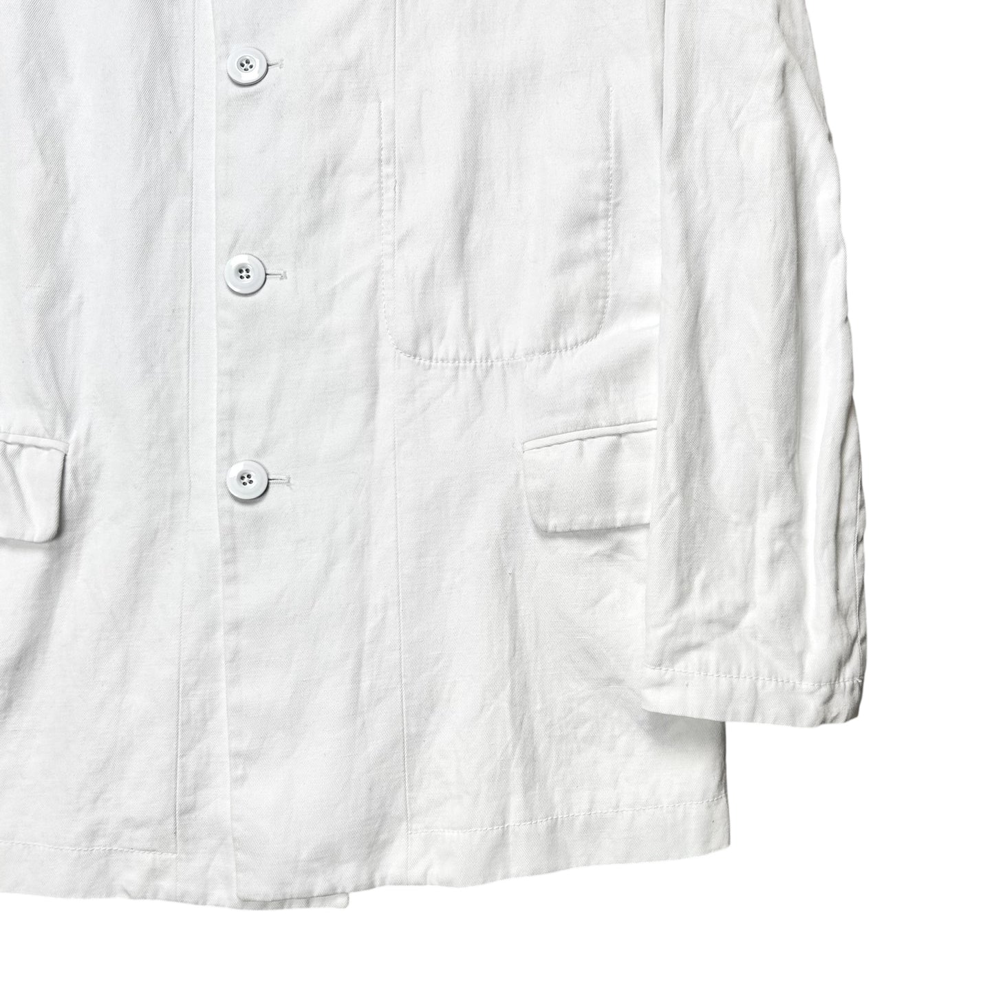 Ann Demeulemeester Hood Embroidered Field Jacket - SS14