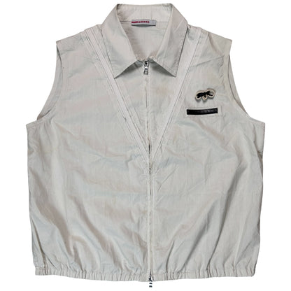 Prada Broche Blouson Vest - SS00