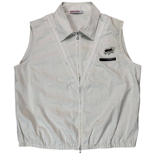 Prada Broche Blouson Vest - SS00