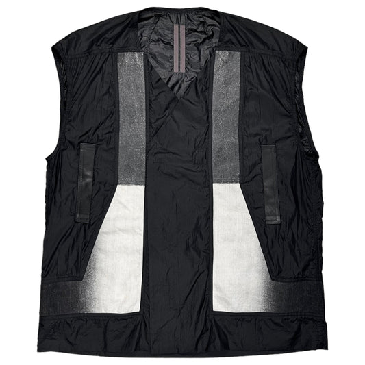 Rick Owens DRKSHDW Contrast Panel Cyclops Vest - SS16