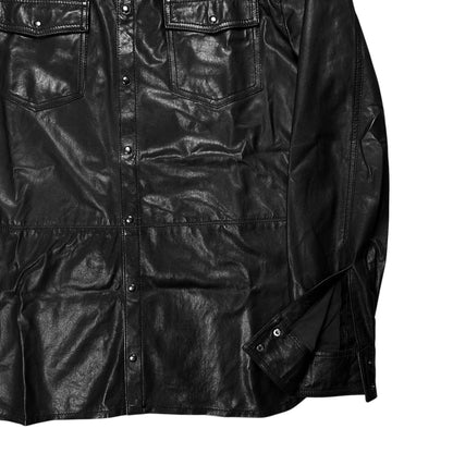 Balmain by Olivier Rousteing Leather Shirt - SS13