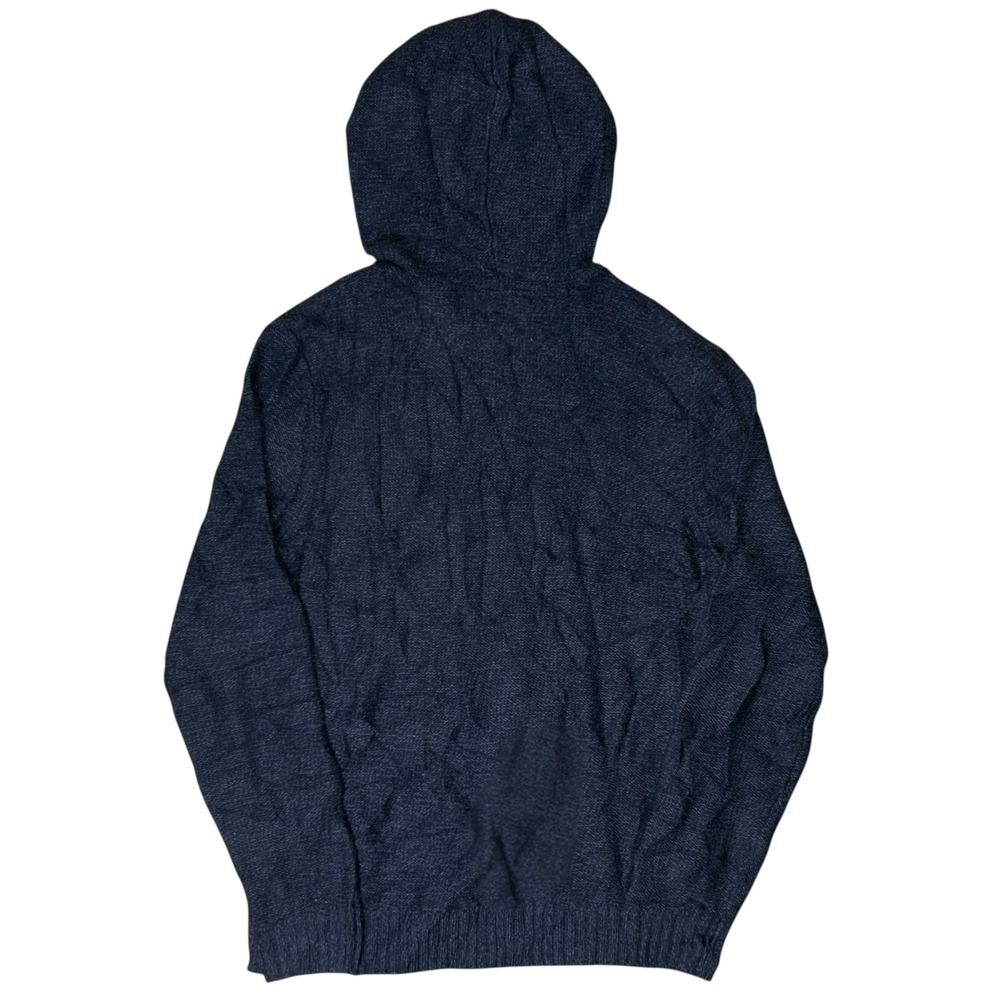 Comme des Garcons Shirt Wrinkled Knit Hoodie