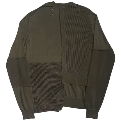 Maison Margiela Patchwork Dual Texture Sweater - SS16