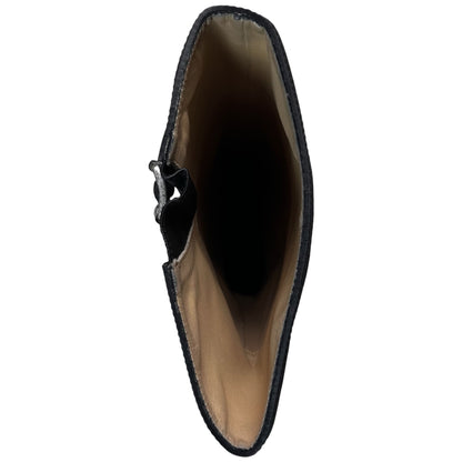 MM6 Maison Martin Margiela Waxed Shaft Rider Boots - AW14