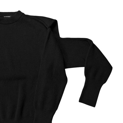 Balenciaga Double Sleeve Knit Sweater - AW20