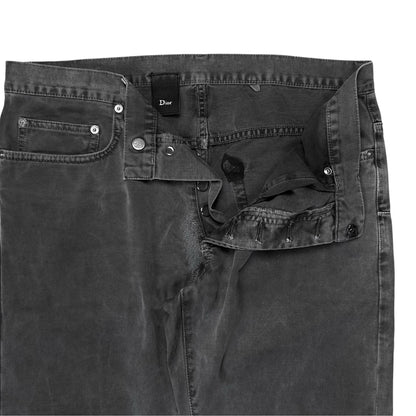Dior Homme Stone Grey Washed Slim Jeans - AW10