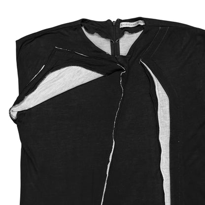 Balenciaga Multi Layer Patchwork Rayon Top - AW08