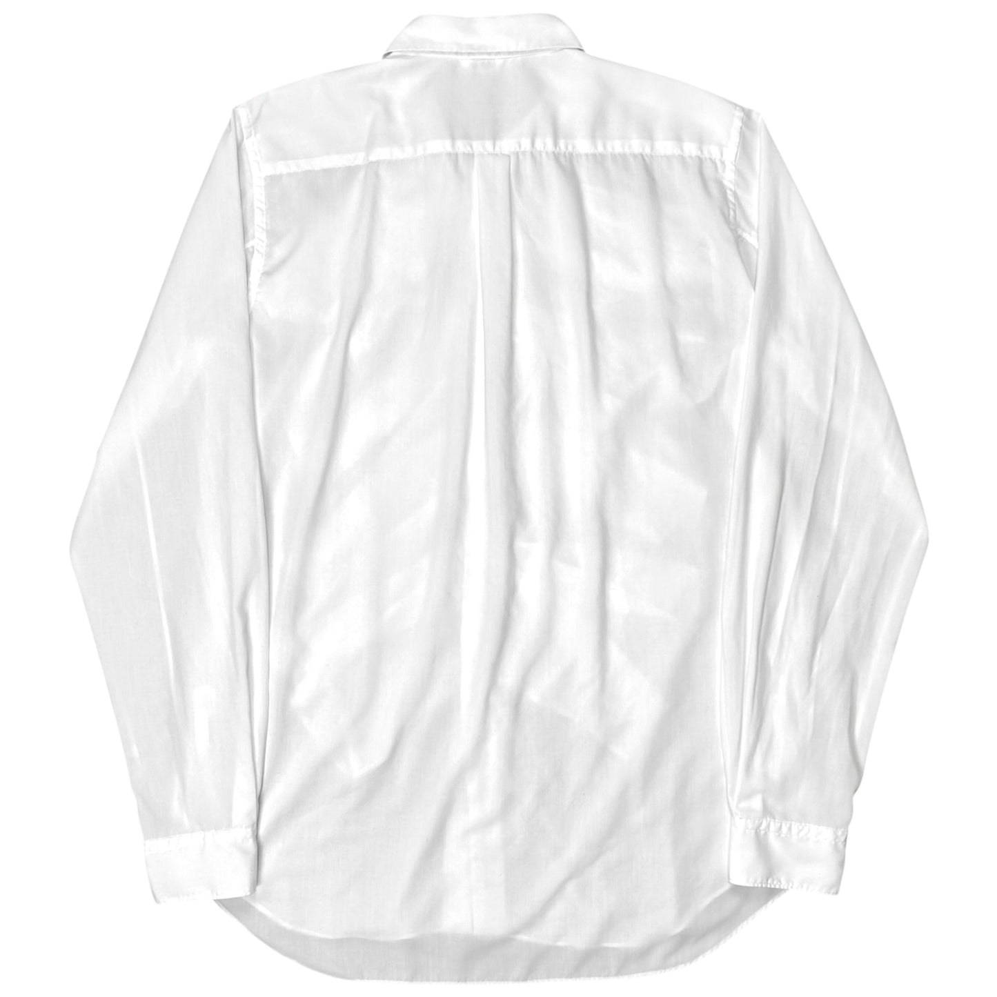 Comme des Garcons Black Patchwork Ruffle Shirt - SS21