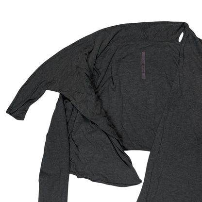 Rick Owens Sphinx Asymmetric Wrap Sweater - AW15