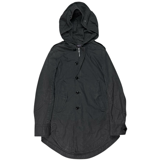 Y’s by Yohji Yamamoto Distressed Hooded Field Jacket - AW04
