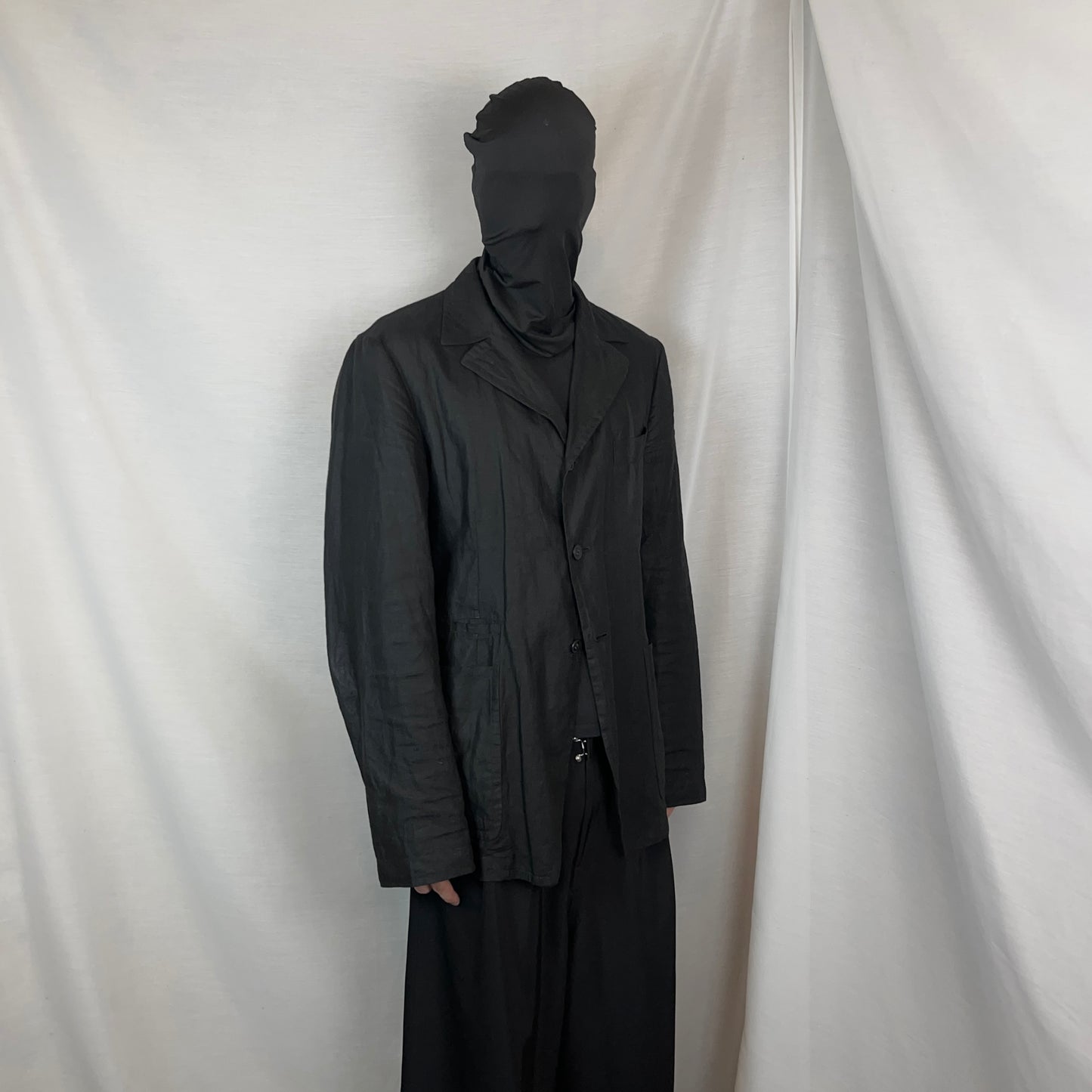 Dries Van Noten Overdyed Linen Blazer - 00s