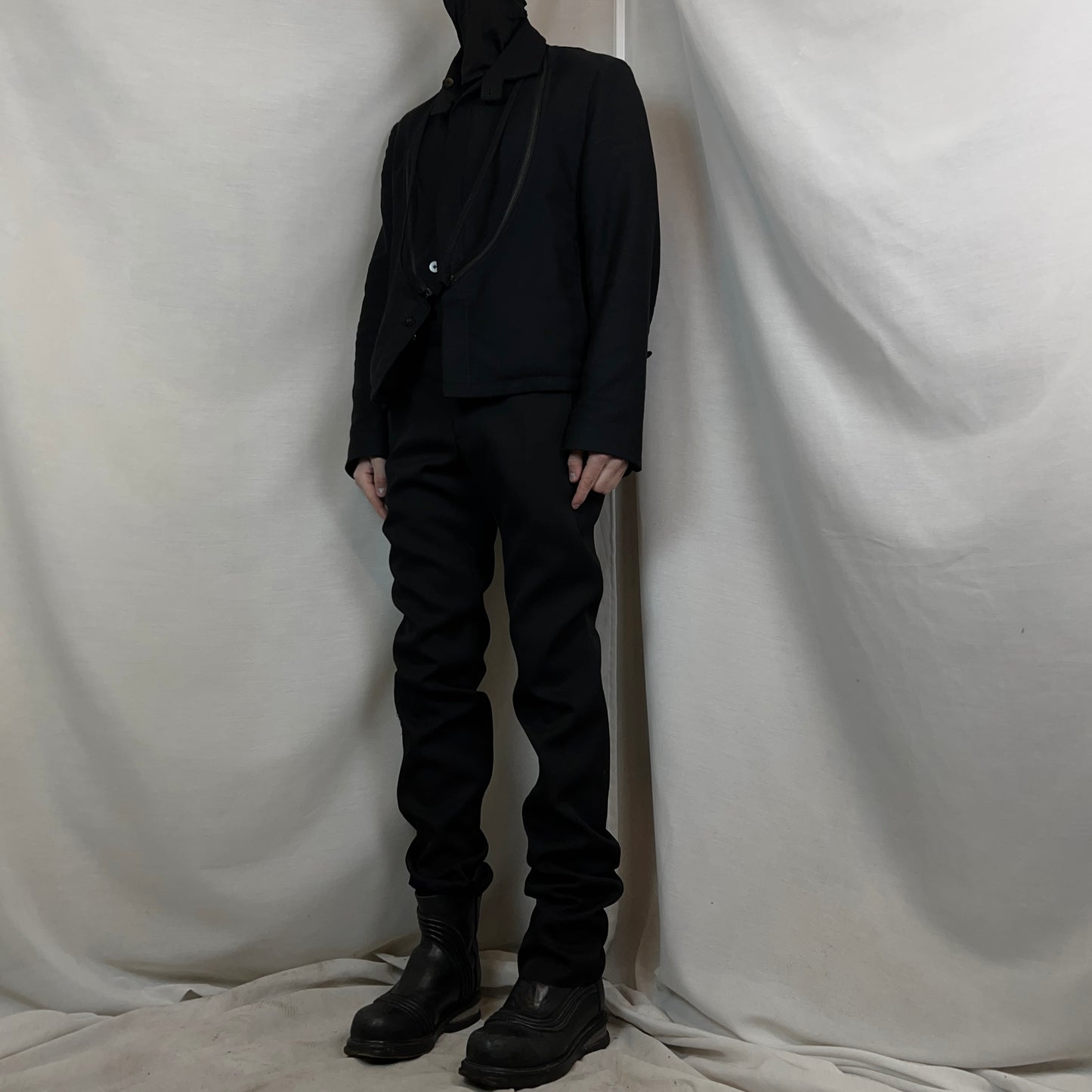 Balenciaga Treated Stud Twill Sample Pants