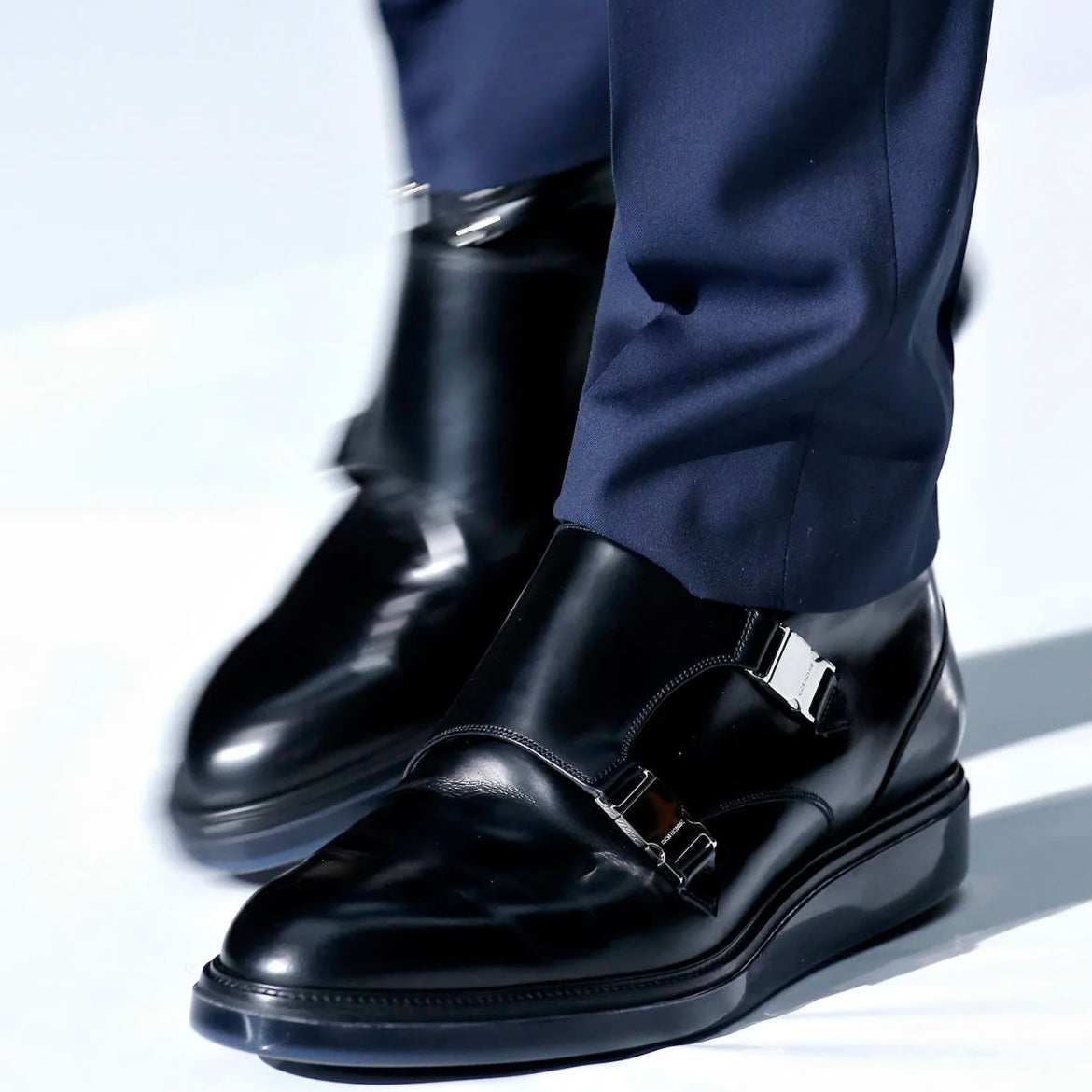 Dior Homme Belt Flap Stud Boots - AW13