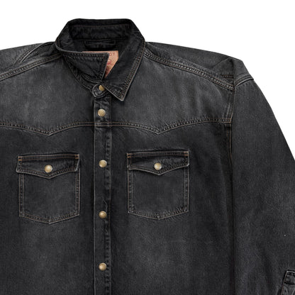 Y/Project Batwing Denim Shirt - AW17