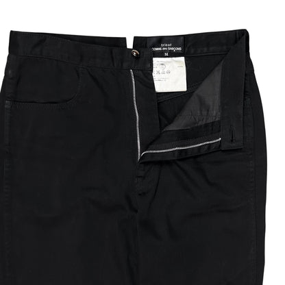 Comme des Garcons Tricot Back Belted Flared Shorts - SS06
