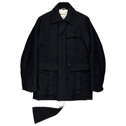 Prada Heavy Short Mohair Coat