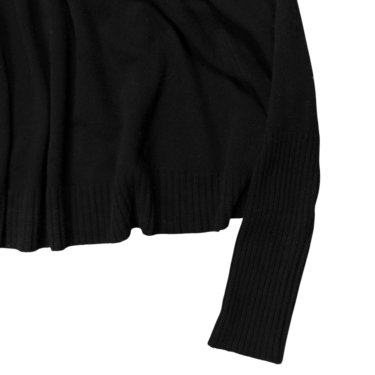 Ann Demeulemeester Hook Roll Neck Cashmere Knit Sweater - AW01
