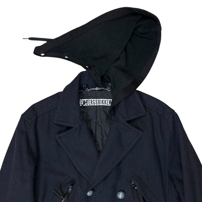 Dirk Bikkembergs Hooded Multi Pocket Caban Jacket
