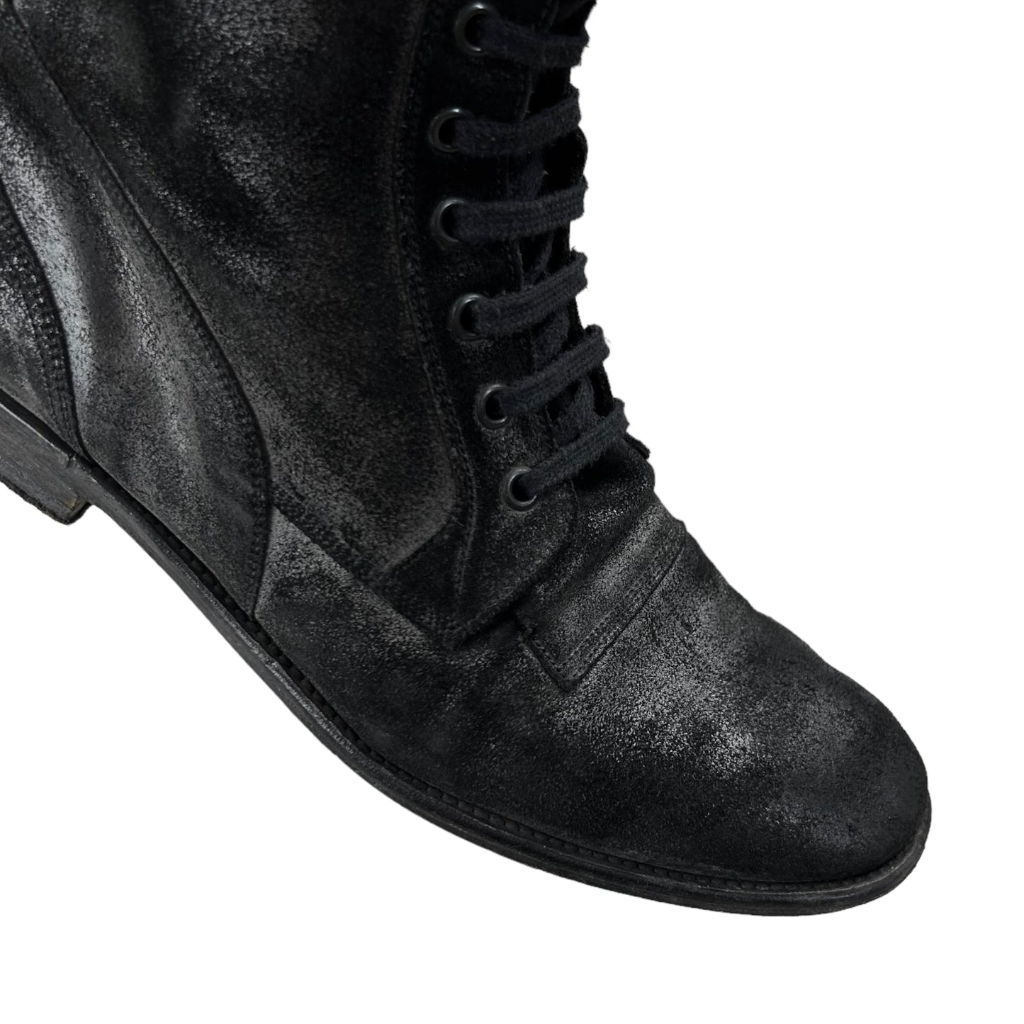 Maison Martin Margiela Distressed Suede Boots