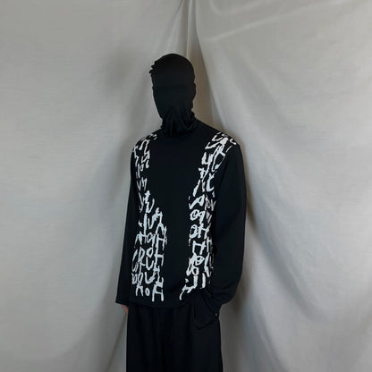 Comme des Garcons Homme Plus Graffiti Print Longsleeve - AW23