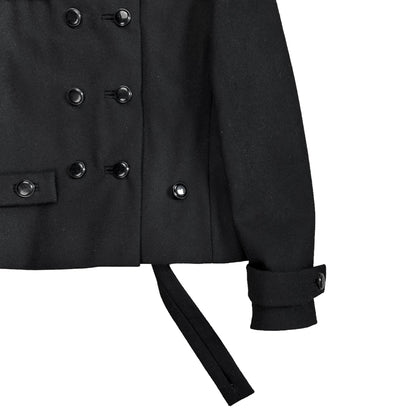 Balenciaga Belted Military Wool Jacket - AW06