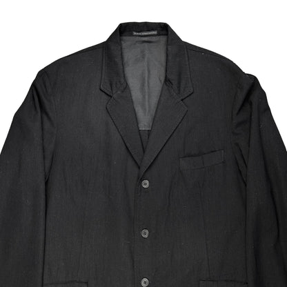 Y’s Yohji Yamamoto Slouchy Triple Button Blazer