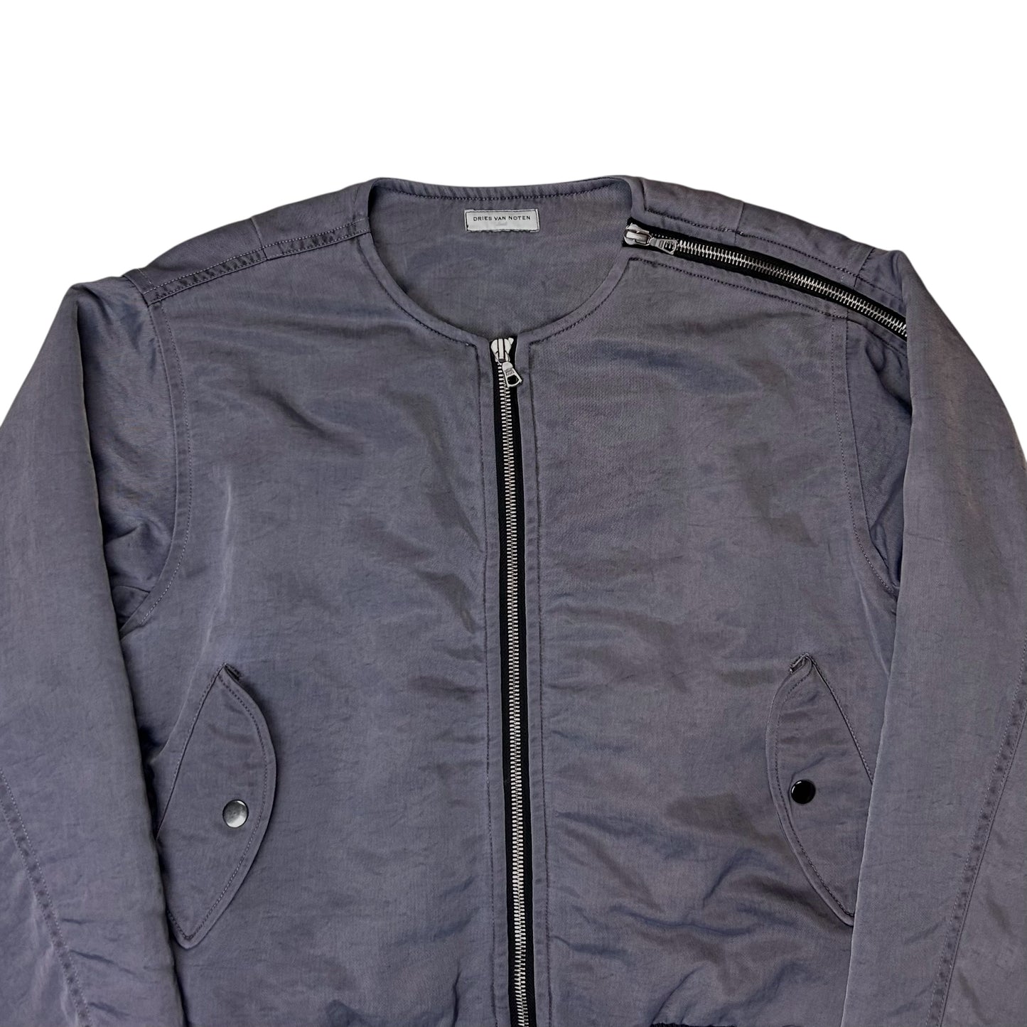 Dries Van Noten Shoulder Zip Bomber Jacket - AW14