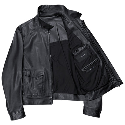 Givenchy Zip Pocket Leather Jacket - AW16