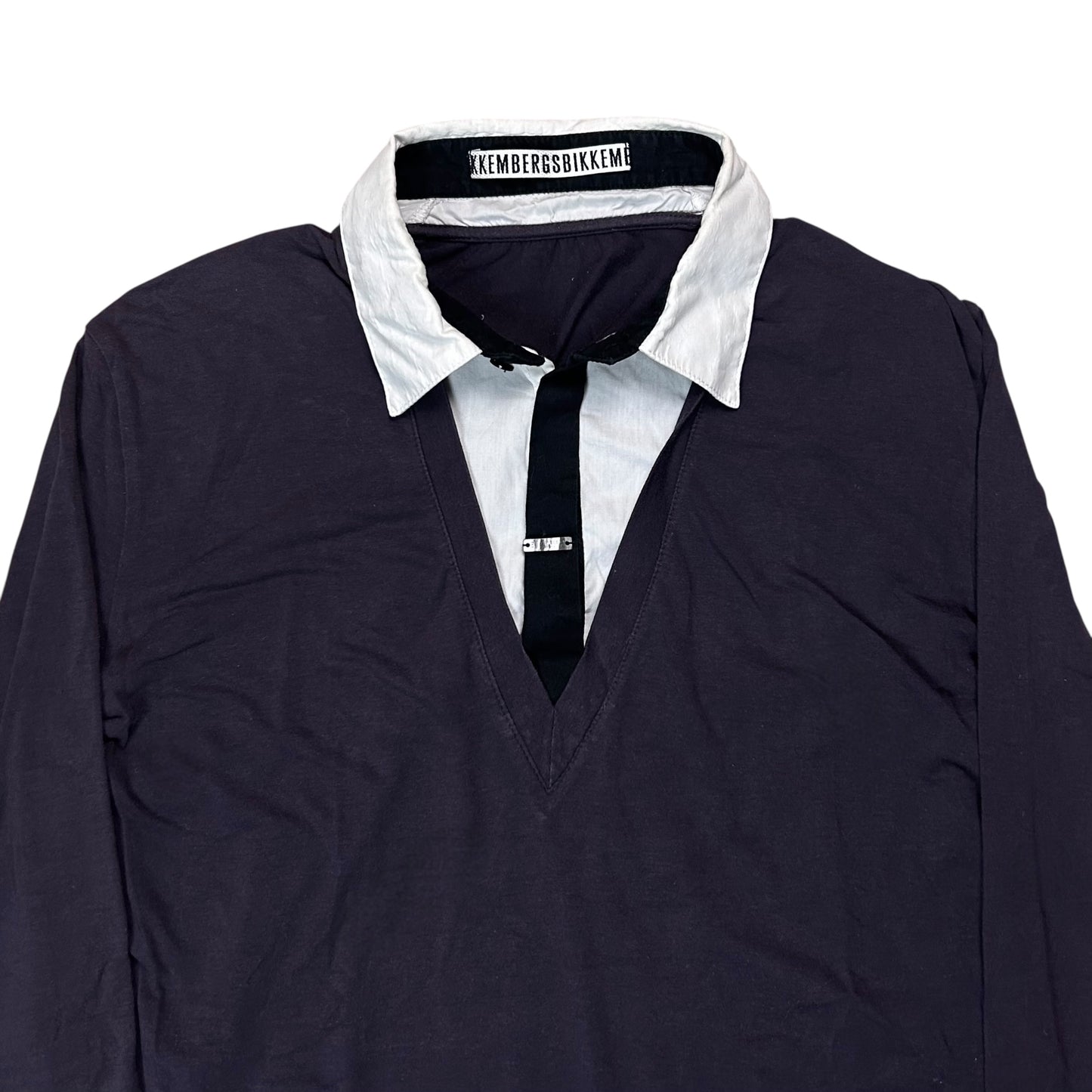 Dirk Bikkembergs Hybrid Button Up Tie Sweater