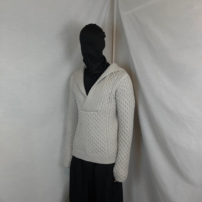 Gucci by Frida Giannini Shawl Collar Cable Knit - AW10