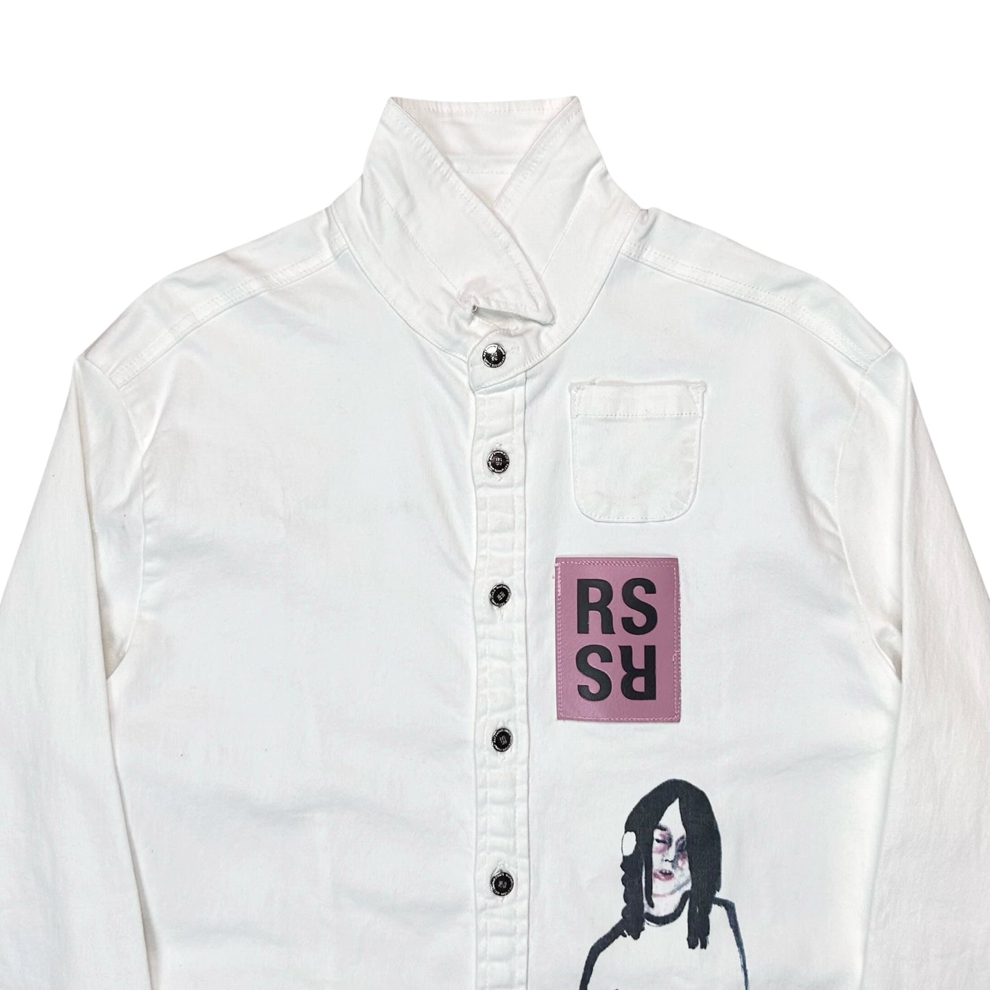 Raf Simons Guitar Boy RS Patch Denim Shirt - AW15