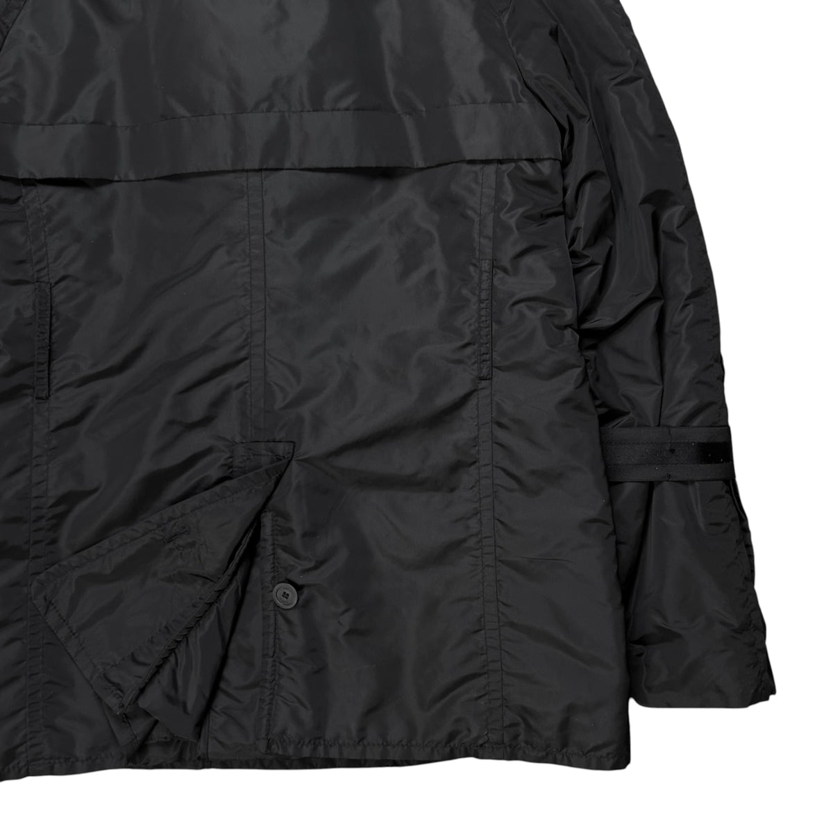 Gucci by Tom Ford Sleeve Strap Padded Caban Jacket - 90s