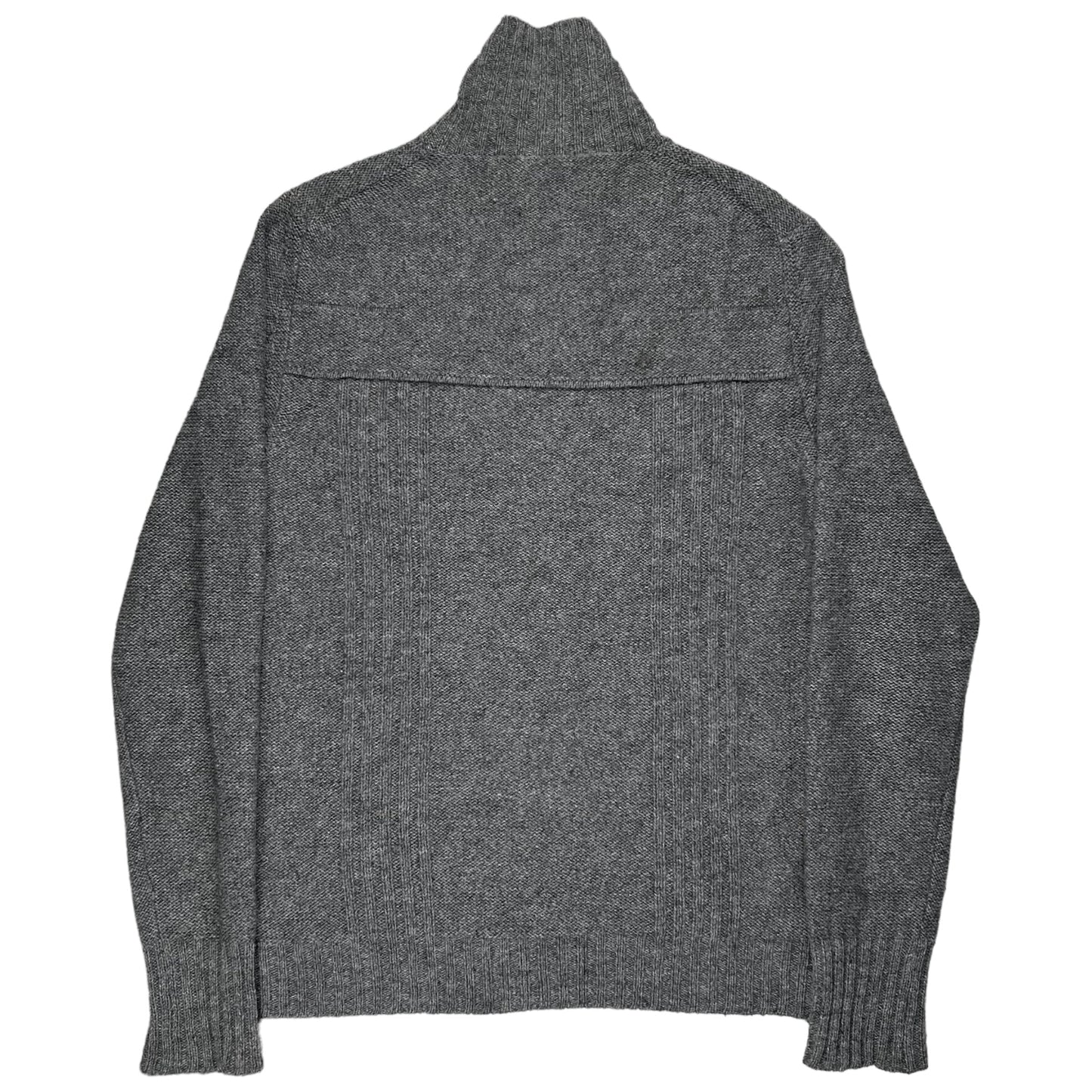 Dior Homme Ridged Wool Zip Sweater - AW06