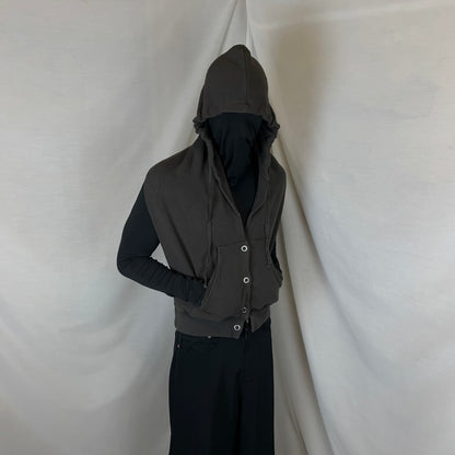 Maison Martin Margiela Open Button Hoodie - AW06