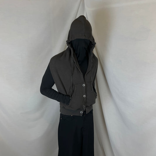 Maison Martin Margiela Open Button Hoodie - AW06