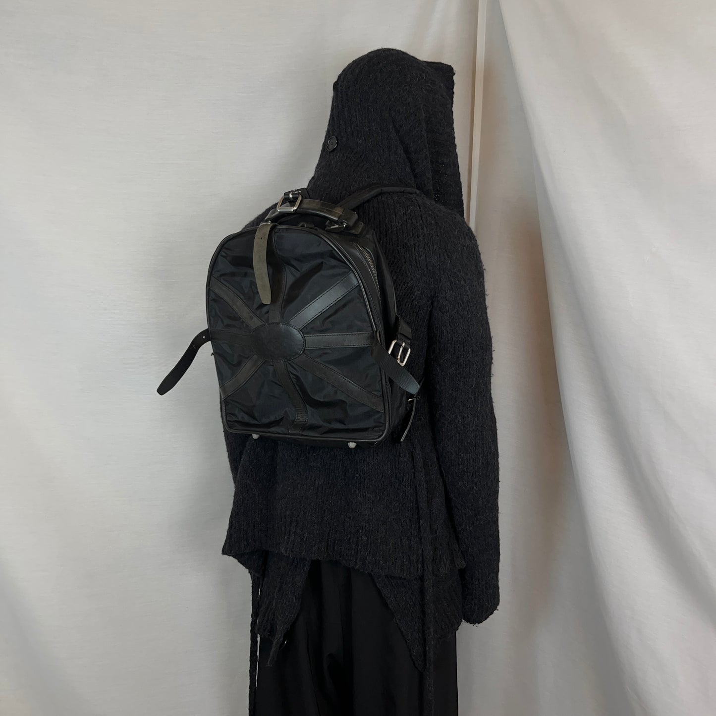 Raf Simons Closer Multi Leather Strap Backpack - AW03